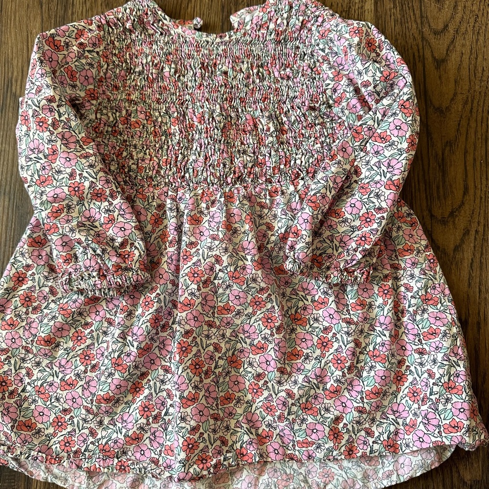 Zara long sleeve floral dress
